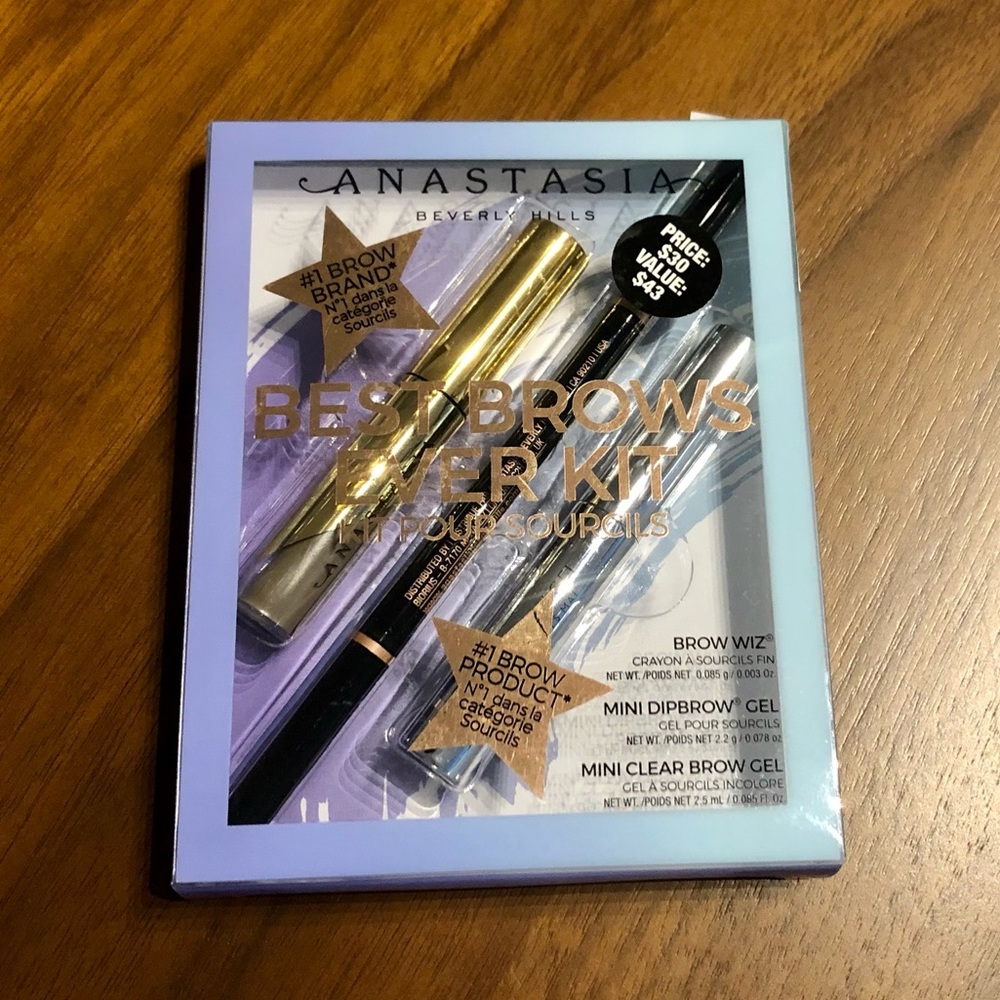 Never used! Anastasia Beverly Hills Taupe Brow Kit